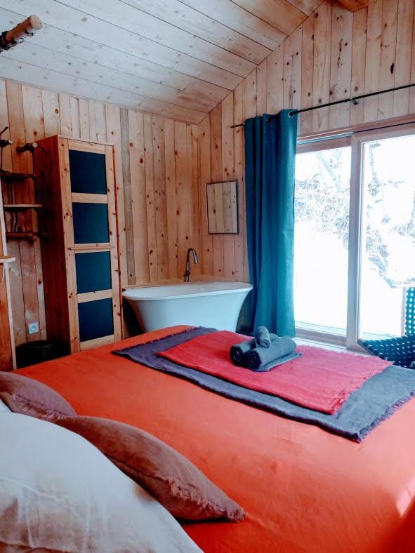 Le Chalet Du Blanc Spa Yoga Bed & Breakfast Aillon-le-Jeune Ngoại thất bức ảnh