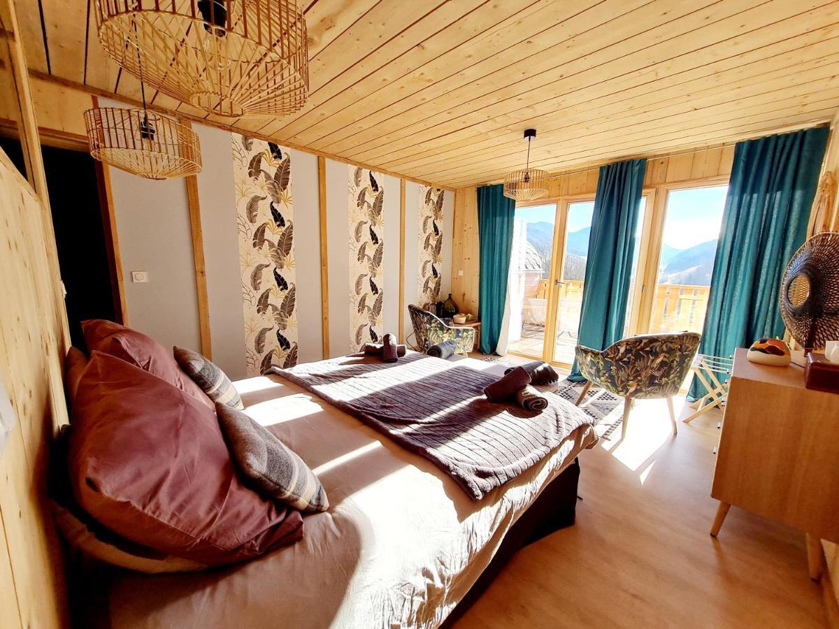 Le Chalet Du Blanc Spa Yoga Bed & Breakfast Aillon-le-Jeune Ngoại thất bức ảnh