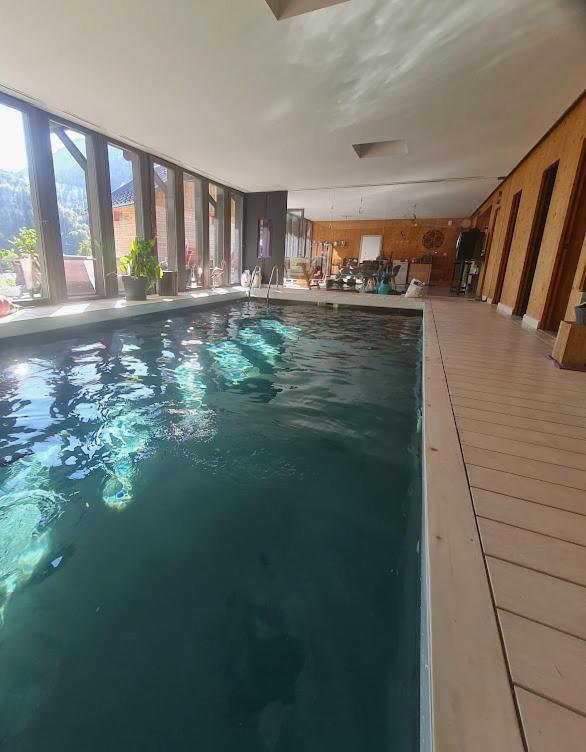 Le Chalet Du Blanc Spa Yoga Bed & Breakfast Aillon-le-Jeune Ngoại thất bức ảnh