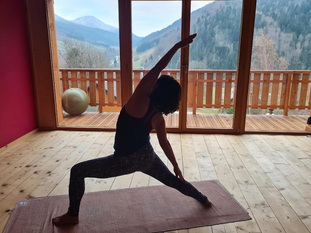 Le Chalet Du Blanc Spa Yoga Aillon-le-Jeune Ngoại thất bức ảnh