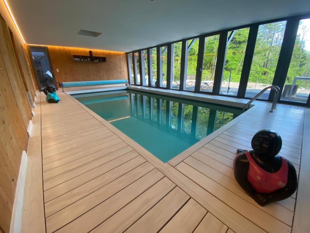 Le Chalet Du Blanc Spa Yoga Bed & Breakfast Aillon-le-Jeune Ngoại thất bức ảnh